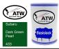 Preview: Subaru, Dark Green Pearl, 433: 500ml Lackdose, von ATW Autoteile West.